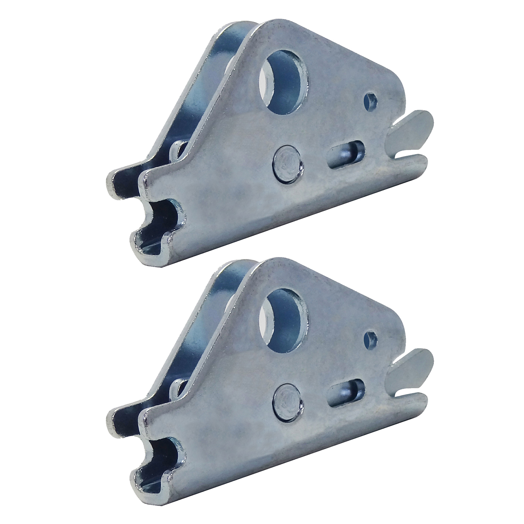 Snap-Loc E-Track EA-Fitting with 1/2in. Tie-Down Hole - 2 Pk, Steel, 1467-Lb. Working Load, Model# SLAEAI2